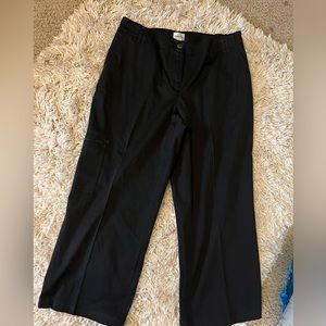 Chico’s black with cargo pocket size 2